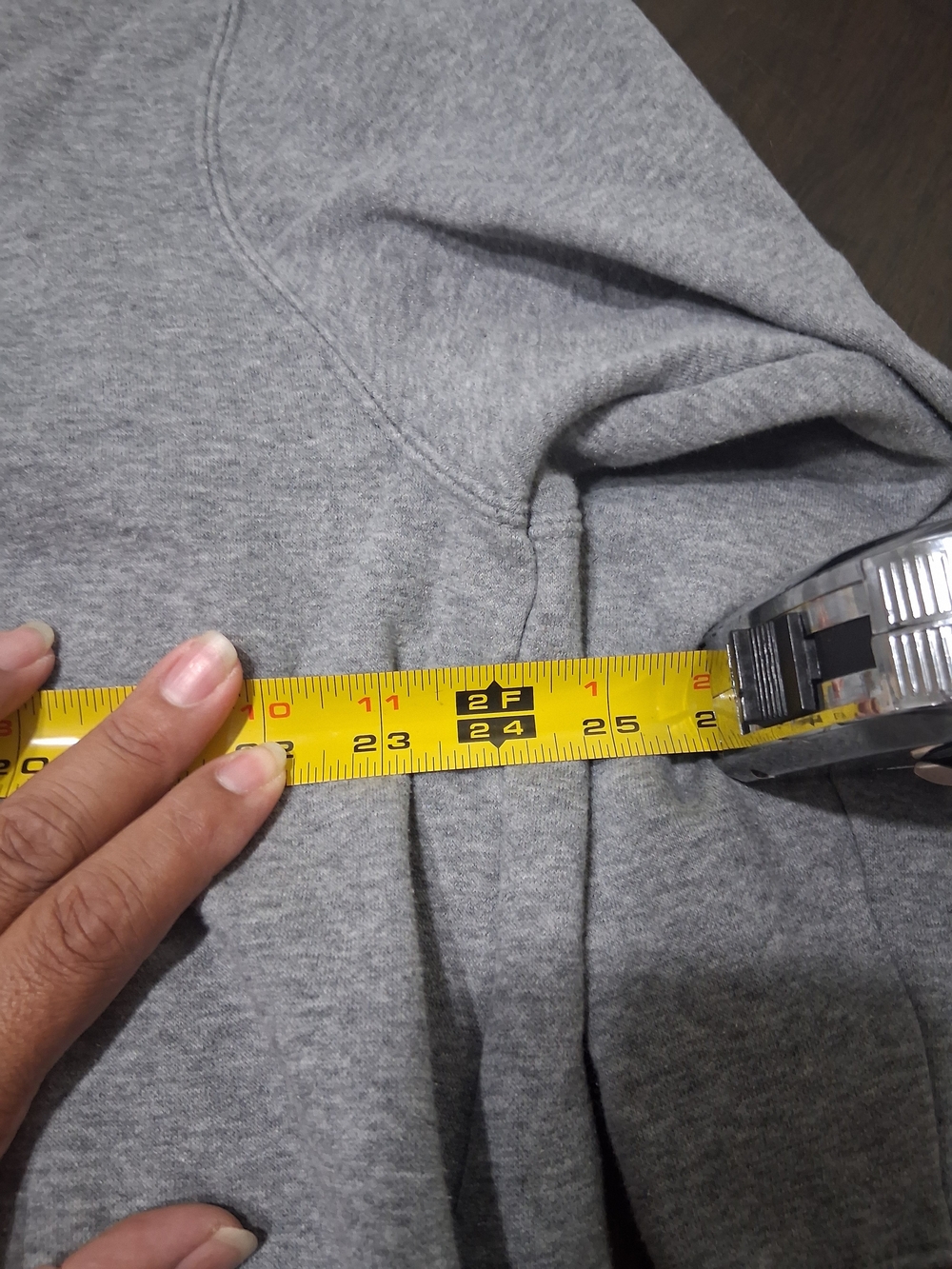 Nike Gray Crewneck Oversized Sweatshirt with Black Nike Air Graphic - Picture 5 of 6